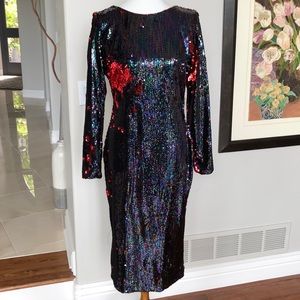 Dress the Population sequin cocktail dress